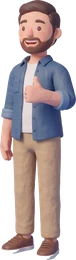 Ben giving a thumbs up on the checklist
