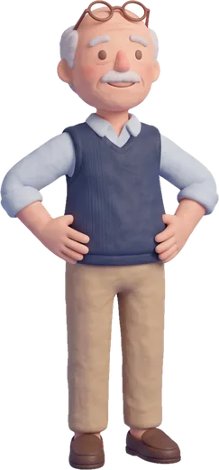 Clay figure of Dad